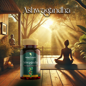 🌿 ASHWAGANDHA – TU CALMA NATURAL EN CÁPSULAS